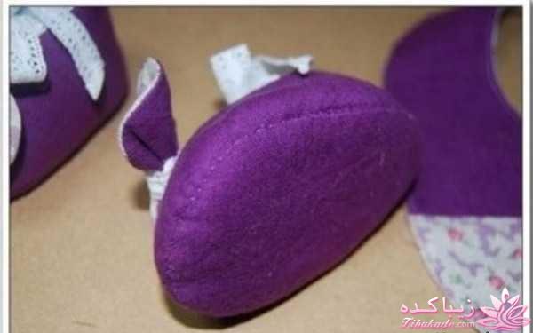 برای نی نی های نازتون کفش بدوزید